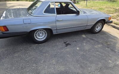 Mercedes-benz Benz 380sl  1982 silver