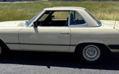 Mercedes-benz Benz 380sl  1983 white