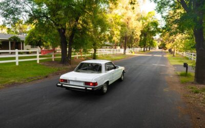 Mercedes-benz Benz 450 slc  1978 white