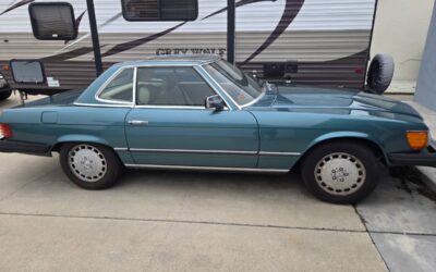 Mercedes-benz Benz 450sl  1980 blue
