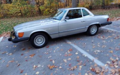 Mercedes-benz Benz 450sl  1980 silver