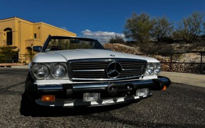 Mercedes-benz Benz 560sl  1987 white