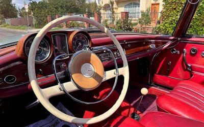 Mercedes-benz Benz s220  1962 red