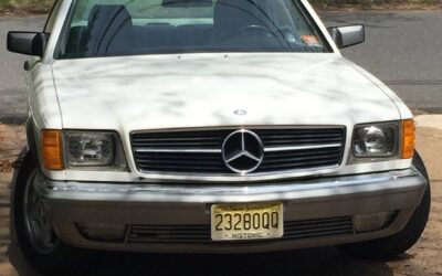 Mercedes-benz -benz 380sec  1983 white