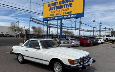 Mercedes-benz -benz 450sl w107  1979 white