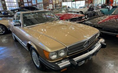 Mercedes-benz -benz 560-class  1987 yellow