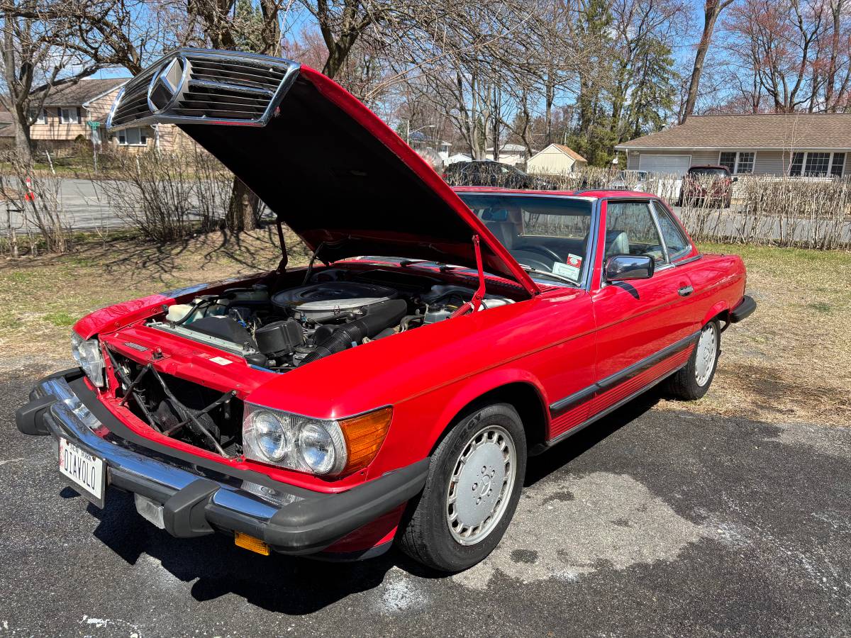 Mercedes-benz-benz-560sl-1986-red-1