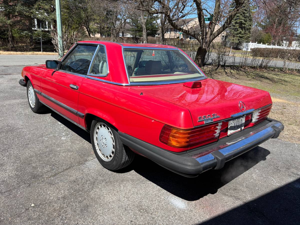 Mercedes-benz-benz-560sl-1986-red-16