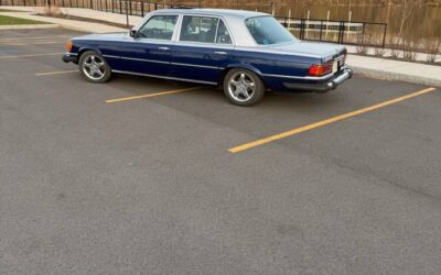 Mercedes-benz -benz s-class  1979 silver
