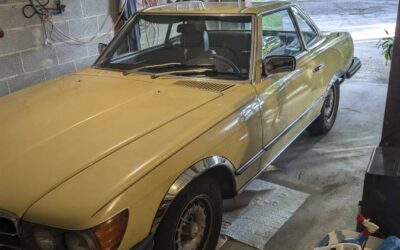 Mercedes-benz -benz s-class  1981 yellow