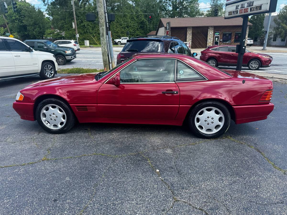 Mercedes-benz-benz-sl-class-1995-red-1