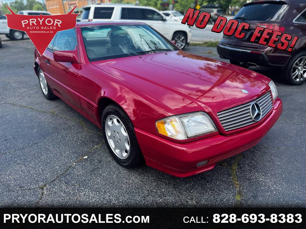 Mercedes-benz-benz-sl-class-1995-red