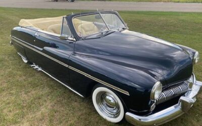 Mercury Convertible  1949 blue