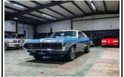 Mercury Cougar  1969 blue