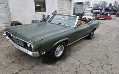 Mercury Cougar  1969 green