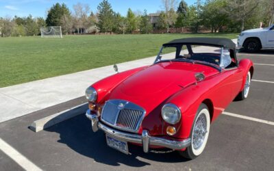 Mg Mga roadster  1961 red