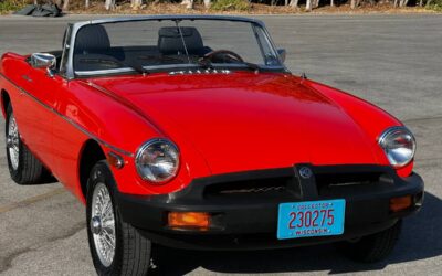 Mg Mgb  1980 orange