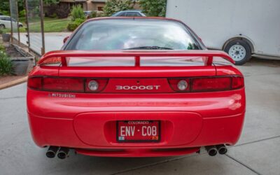 Mitsubishi 3000gt sl  1995 red