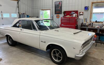 Plymouth Belvedere ii  1965 white