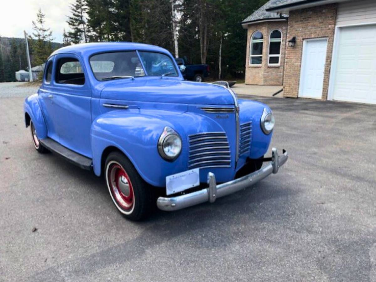 Plymouth Business coupe  1940 blue