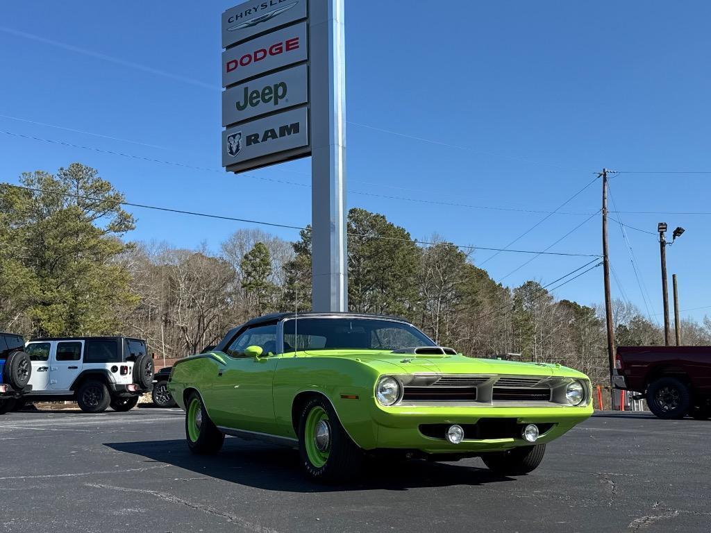 Plymouth-Cuda-Convertible-528-CI-Hemi-Resto-mod-5-speed-tre-1970-12