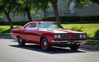 Plymouth Road runner  1969 red