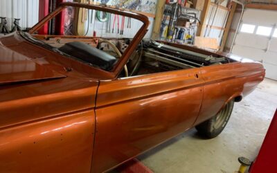 Plymouth Sport fury  1963 orange