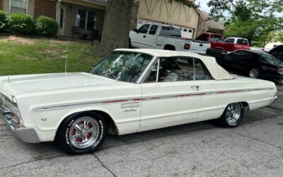Plymouth Sport fury  1965 white