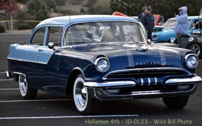 Pontiac Chieftain  1955 blue