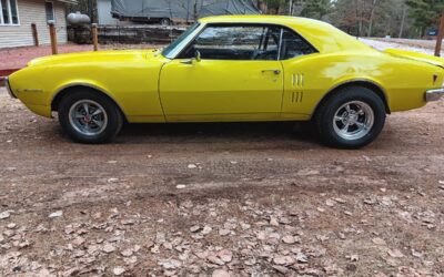 Pontiac Firebird  1968 yellow