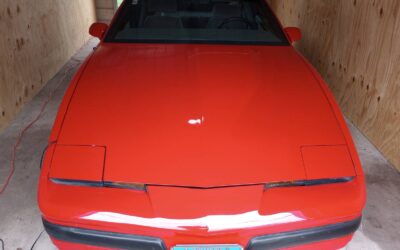 Pontiac Firebird formula  1989 red