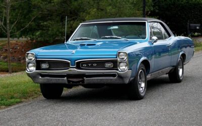 Pontiac Gto  1967 blue