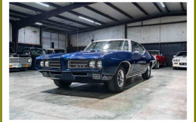 Pontiac Gto  1969 blue