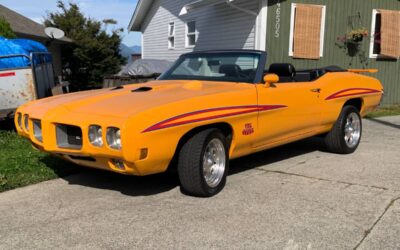 Pontiac Gto  1970 orange