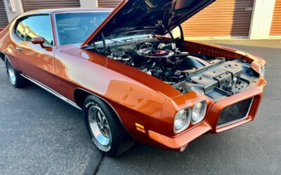 Pontiac Gto  1971 orange