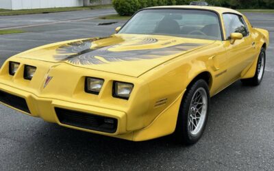 Pontiac Trans am  1980 yellow