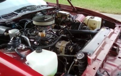 Pontiac Trans am  1987 red