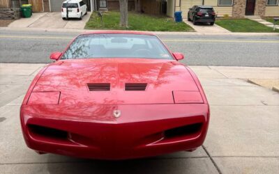 Pontiac Trans am gta  1991 red