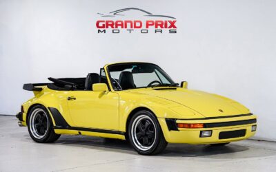 Porsche 911 1987 2DR CABRIOLET 4-SPD