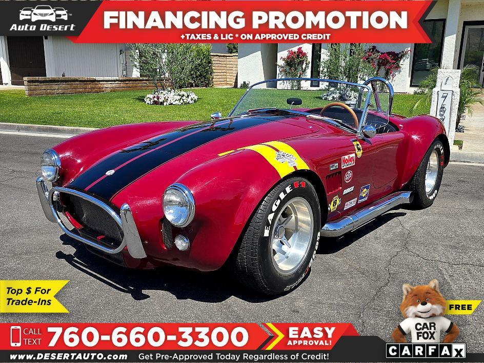 Shelby R BUTLER COBRA 1989 Convertible