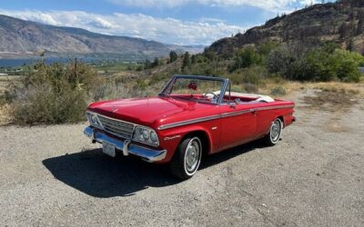 Studebaker Daytona convertible  1964 red