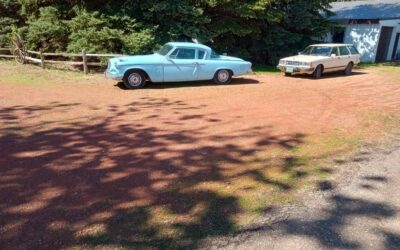 Studebaker Power hawk  1956 blue