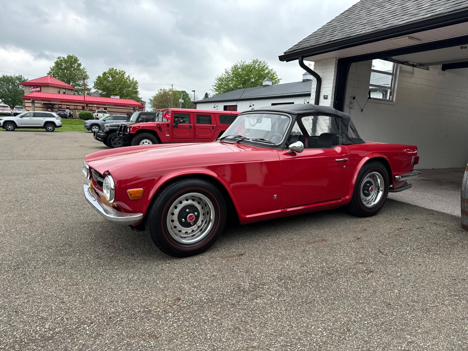 Triumph TR-6 1971 Convertible