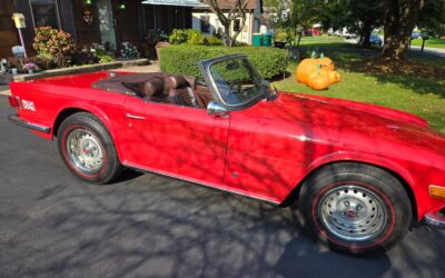 Triumph TR-6 1974 Convertible