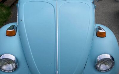 Volkswagen Beetle  1974 blue