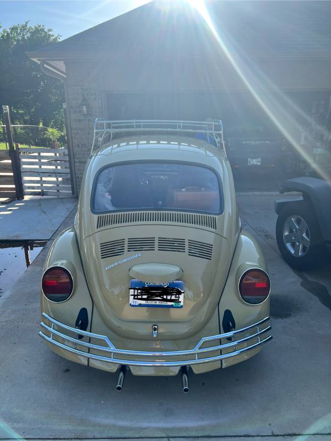 Volkswagen Beetle  1974 yellow