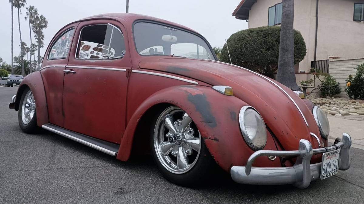 Volkswagen Bug  1963 red