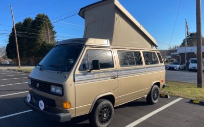 Volkswagen Bus/Vanagon 1986 Van Camper