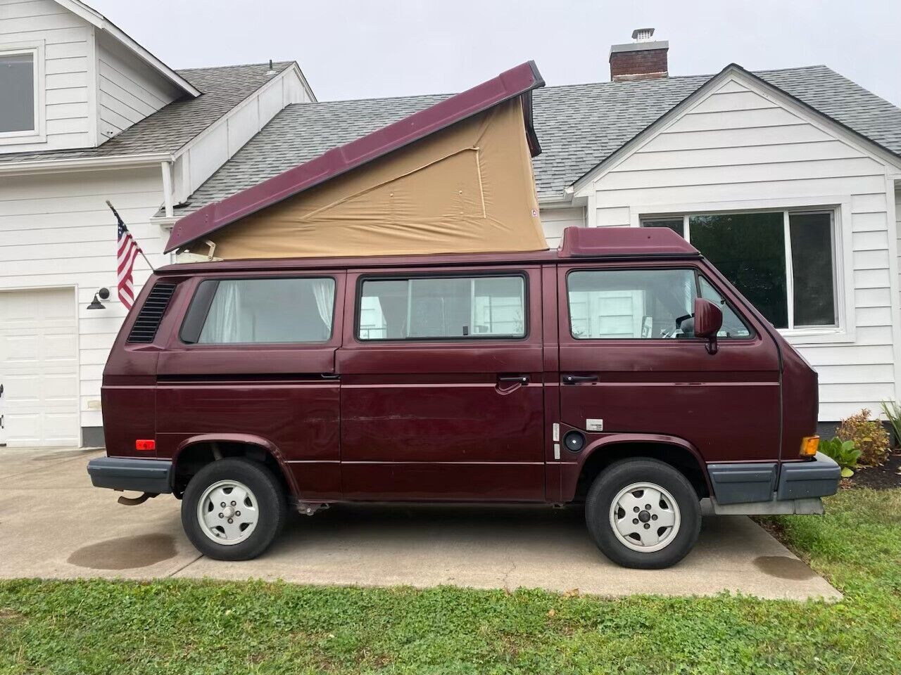 Volkswagen-BusVanagon-1990-Van-Camper