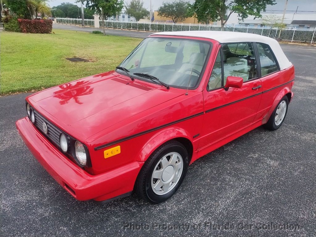 Volkswagen Cabrio 1990 Convertible